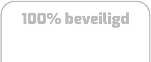 100% beveiligd